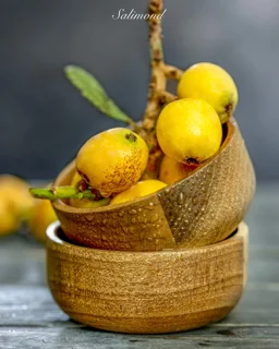 کاسه چوبی مدل گرد قطر 9cm اماهوم (چوب گردو) Rondel-B9